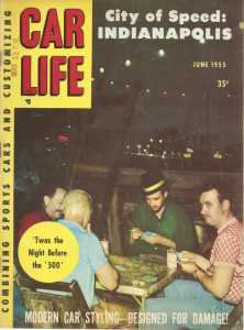 CAR LIFE 1955 JUNE - PEGASO, MOBIGAS ECONOMY RUN, SEBRING, INDY, PORSCHE 357